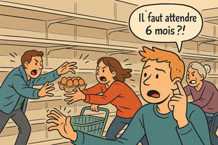 &OElig;ufs : une p&eacute;nurie qui se joue bien avant le magasin