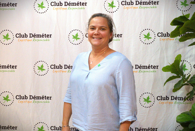 Valentine de Saintignon, Directrice Supply Chain Omnicanale Auchan Retail France & Administratrice du Club D&eacute;m&eacute;ter.<br>
                              Cr&eacute;dit photo : Club Demeter.