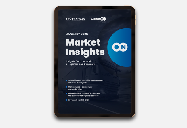 Le nouveau rapport de Trans.eu est t&eacute;l&eacute;chargeable ici<br>
Cr&eacute;dit photo : Trans.eu