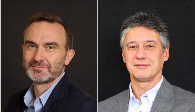 A gauche, Fran&ccedil;ois DEPREY, Managing Partner de SprintProject. A droite, J&eacute;r&ocirc;me BOUR, associ&eacute; de Newton Vaureal Consulting.<br>
                              Cr&eacute;dit photo : 
                            SprintProject / Newton.Vaureal Consulting.