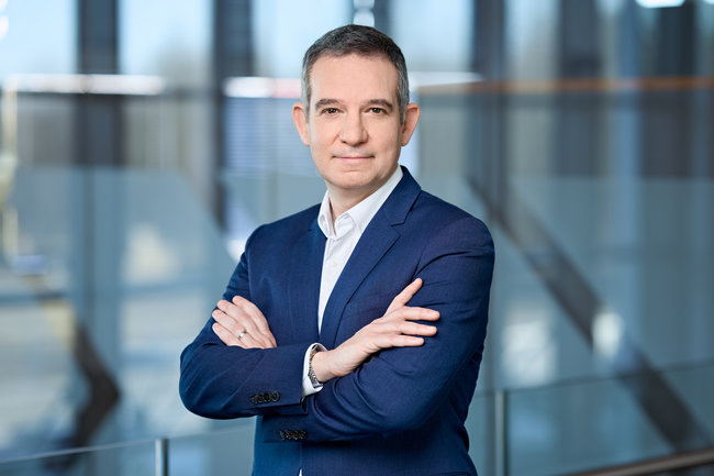 Thierry Labrosse, nouveau directeur g&eacute;n&eacute;ral de FM Logistic Europe Centrale.<br>
Cr�dit photo : FM Logistic.