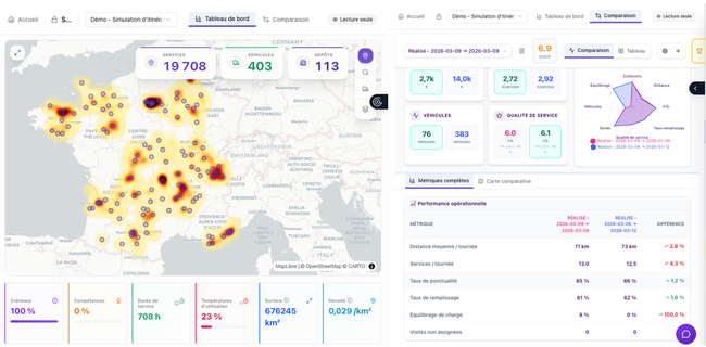 La solution s&rsquo;appuie sur un moteur de simulation aliment&eacute; par des donn&eacute;es normalis&eacute;es via un convertisseur assist&eacute; par IA, permettant une exploitation rapide et des visualisations directement actionnables.<br>
          Cr&eacute;dit photo : WOOP.