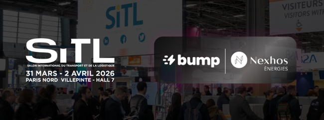 Les &eacute;quipes de Bump et Nexhos Energies seront pr&eacute;sentes sur le stand R046, Hall 7.<br>
Cr�dit photo : Bump.