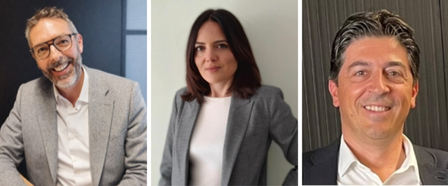 De gauche &agrave; droite : Walter Rizzoli, Francesca Todaro et Dominique Fabre.<br>
          Cr&eacute;dit photo : SAVOYE.