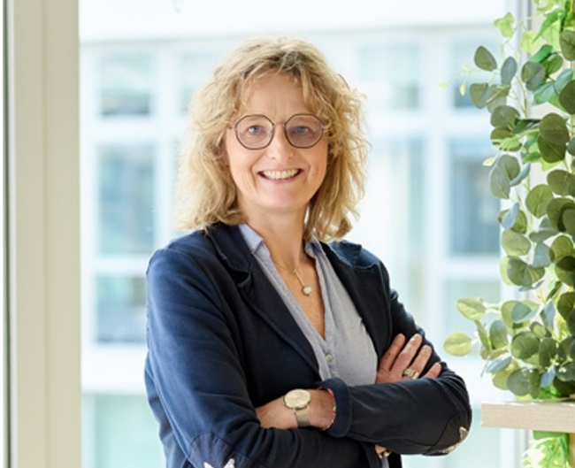 Isabelle Debry, nouvelle Directrice des Ressources Humaines Logistique d&rsquo;Easy Logistique.<br>
                            Cr&eacute;dit photo : JJA.