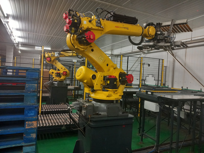Le projet a d&eacute;marr&eacute; en 2020 avec une premi&egrave;re cellule robotis&eacute;e, avant d&rsquo;&ecirc;tre &eacute;tendu en 2022 puis en 2023 pour raccorder progressivement jusqu&rsquo;&agrave; quatre lignes de production.<br>
                            Cr&eacute;dit photo : PROMALYON