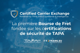 TAPA EMEA et Trans.eu misent sur la certification pour s&eacute;curiser le fret
