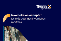 TIMCOD publie un livre blanc d&eacute;di&eacute; aux inventaires en entrep&ocirc;t