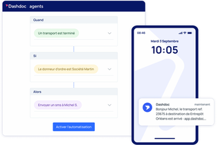 Dashdoc int&egrave;gre des automatisations sur mesure &agrave; son TMS