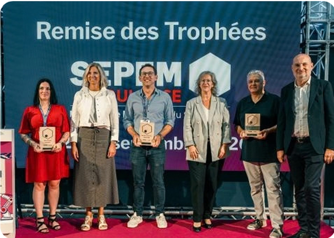 La distinction r&eacute;compense un projet destin&eacute; &agrave; connecter les op&eacute;rations industrielles aux syst&egrave;mes de gestion de l&rsquo;entreprise.<br>
  Cr&eacute;dit photo : CIPAM.