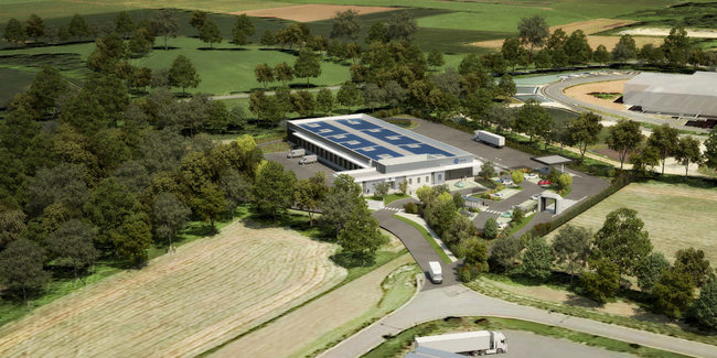 Cette implantation remplace l&rsquo;ancien site vannetais et s&rsquo;inscrit dans la modernisation du r&eacute;seau du Groupe dans l&rsquo;Ouest.<br>
                            Cr&eacute;dit photo : ARCHI FACTORY.