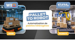 PROMALYON et WIIO automatisent les palettes mixtes