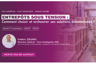 Automatiser un entrep&ocirc;t : par o&ugrave; commencer ?