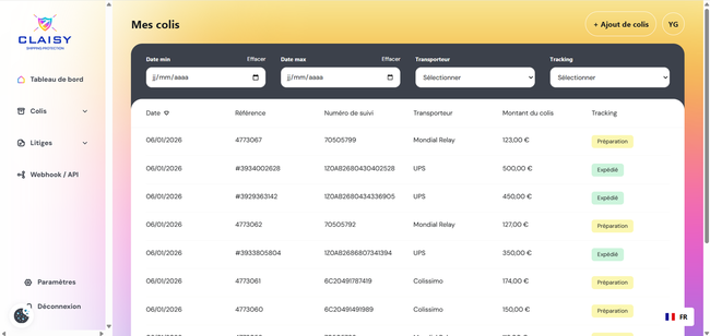 L'ambition de Claisy est de devenir le " Guichet Unique de Résolution " pour tous les acteurs du e-commerce et des marketplaces