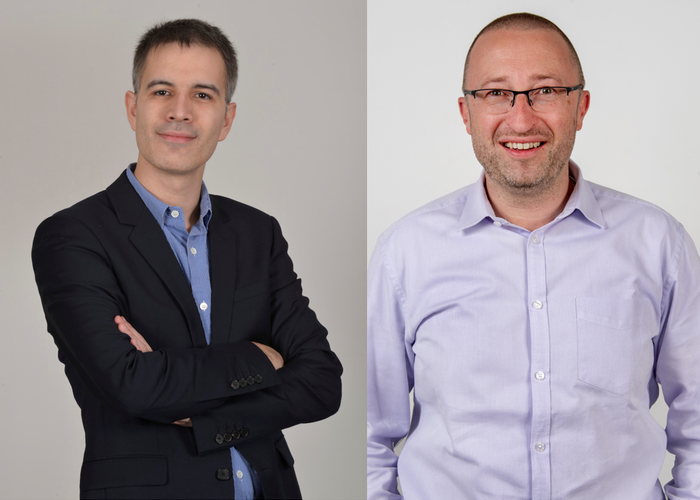 Grgory LECAIGNARD (Chef de Produit Software) et Frdric ZIELINSKI (Directeur Gnral SAVOYE BU EMEA)