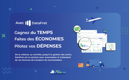 De la collecte, au contrôle, jusqu'à la gestion des avoirs, DataFret est la solution pour automatiser le traitement de vos factures de transport de marchandises.