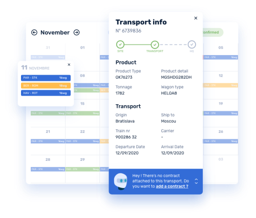 L’ambition de la start-up est de décarboner le transport de marchandises en accélérant le report modal depuis la route vers le rail