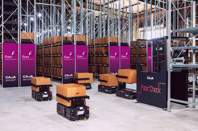 La solution Goods-to-Person Caja by Fives