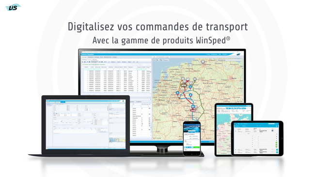 Digitalisez vos commandes de transport avec la gamme de produits Winsped<br>
                            Cr&eacute;dit photo : LIS France