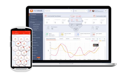 Monstock, la solution qui révolutionne la gestion des Stocks et des Flux, lève 1,6 Millions d’euros pour accélérer sa croissance