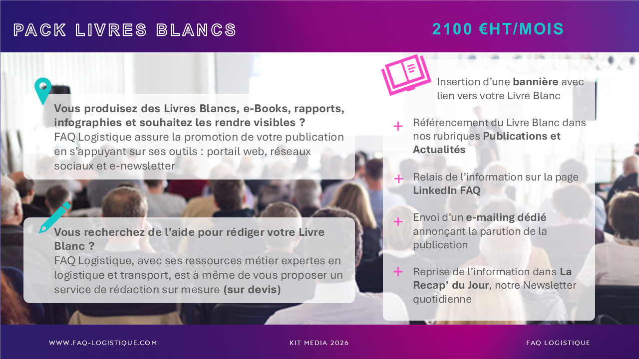 Faites la promotion de votre livre blanc sur FAQ Logistique !