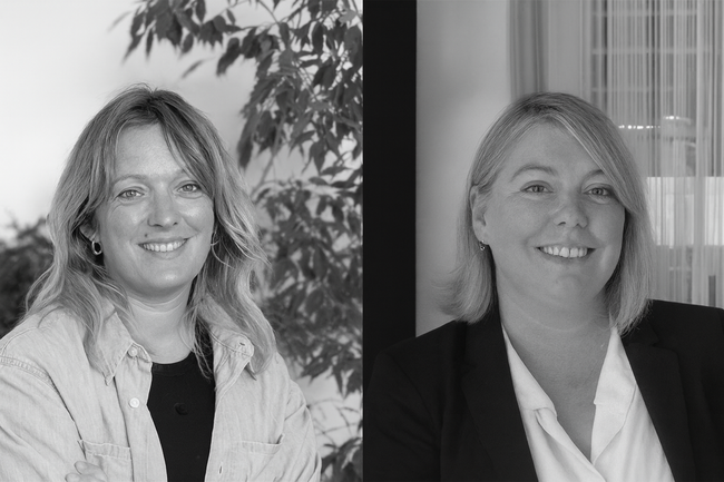 Pauline Jurado (BOA Concept) et Karine Bouchery (Katoen Natie).