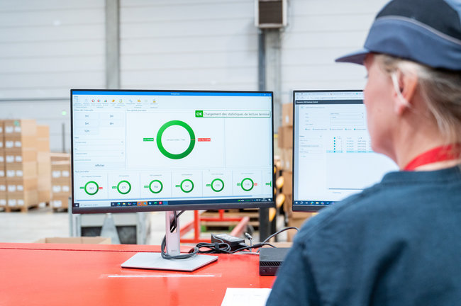 A la demande de son client, BOA Concept a redéfini les interfaces graphiques.<