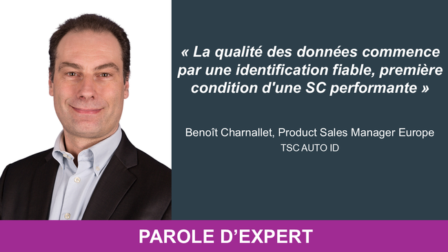 Entretien avec Beno&icirc;t Charnallet, Product Sales Manager EMEA chez TSC Auto ID