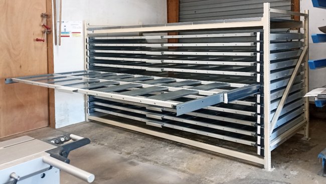 PRODEX créé et fabrique des solutions de stockage ergonomiques.