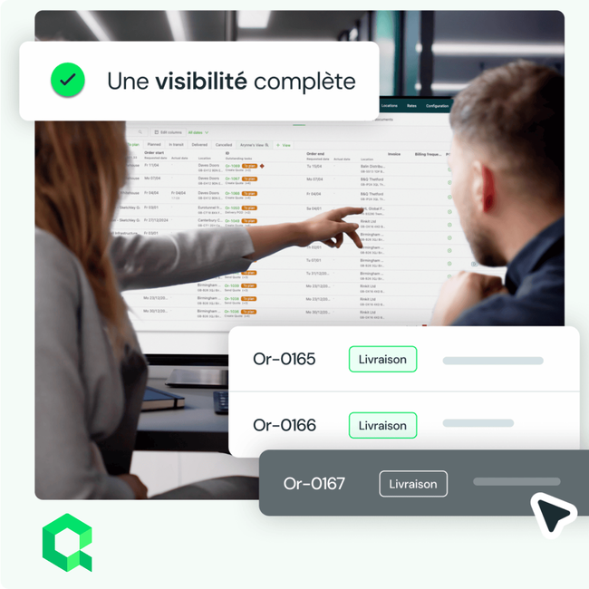 Une visibilit� compl�te