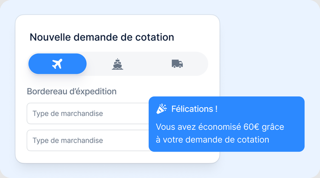 Shiptify simplifie les demandes de cotation et la comparaison des offres pour aider les entreprises � optimiser leurs d�penses de transport.