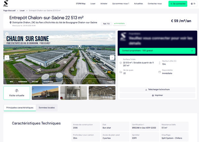 STORM simplifie la recherche d&rsquo;entrep&ocirc;ts en connectant directement propri&eacute;taires et utilisateurs logistiques via une plateforme intuitive, transparente et gratuite pour les preneurs.