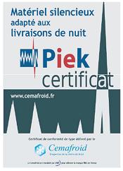 Certificat Piek