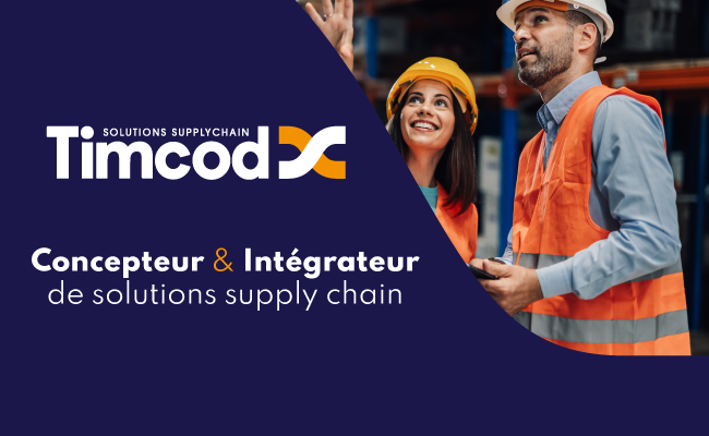 Chez Timcod, nous concevons et intgrons des solutions informatiques et digitales sur mesure pour optimiser la Supply Chain