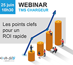 TMS Chargeur : les points clés pour un ROI rapide (Mardi 25 juin 2019 à 10h30) 